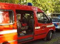 Einsatz BF Koeln Hoehenretter Koeln Stammheim Georg Beyerstr P051